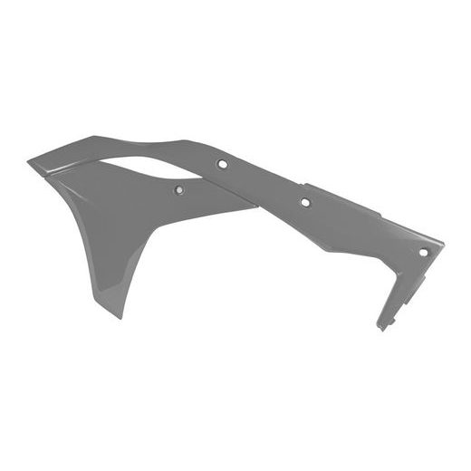 SPOJLERY CHLADIČA KAWASAKI, RTECH (ŠEDÉ, PÁR)