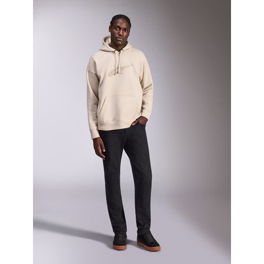 MIKINA EMERGENT OVERSIZED HOODIE, ALPINESTARS (BIELA OFF WHITE)