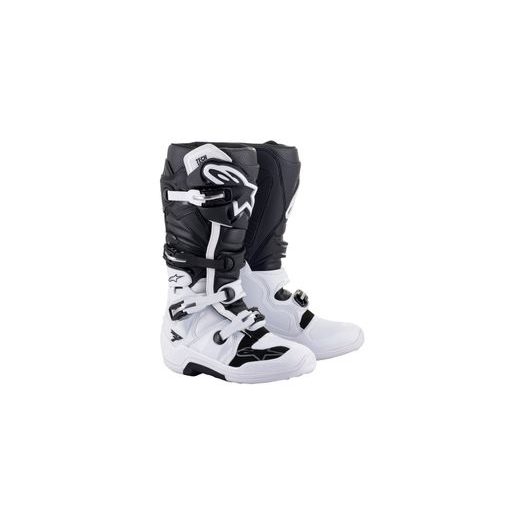 TOPÁNKY TECH 7, ALPINESTARS (ČERNÁ/BÍLÁ)