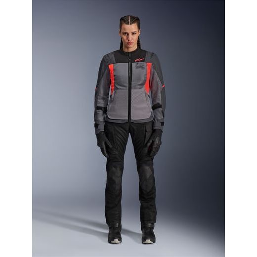 BUNDA STELLA ST-2 AIR, ALPINESTARS, DÁMSKA (ŠEDÁ/TMAVĚ ŠEDÁ/KORÁLOVÁ FLUO) 2026