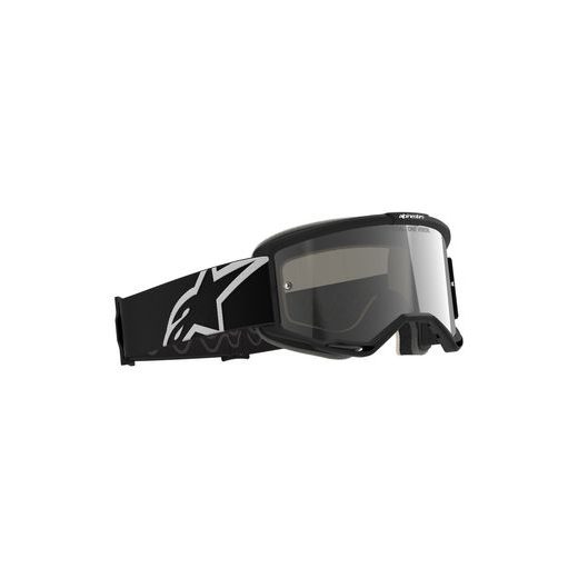 OKULIARE VISION 5 CORP 2, ALPINESTARS (ČERNÁ/BÍLÁ, ZRKADLOVÉ STRIEBORNÉ PLEXI) 2027