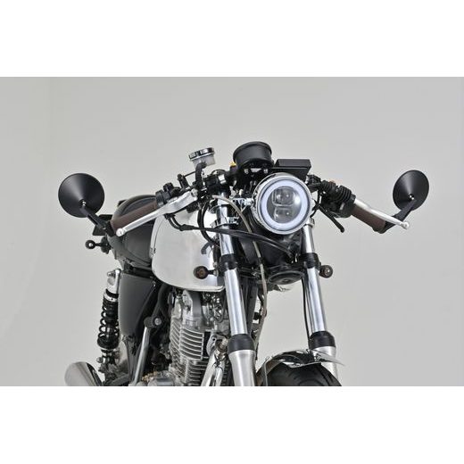 SPÄTNÉ ZRKADLO UNIVERZÁLNY DO KONCOV RIADIDIEL D-MIRROR-10 KRÁTKE (SADA 2 KS), DAYTONA