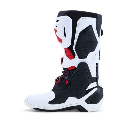 TOPÁNKY TECH 10, ALPINESTARS (BÍLÁ/ČERNÁ/ČERVENÁ) 2027