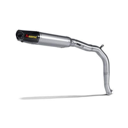 HOMOLOGOVANÁ VÝFUKOVÁ KONCOVKA, RAD SLIP-ON LINE (TITANIUM), AKRAPOVIČ