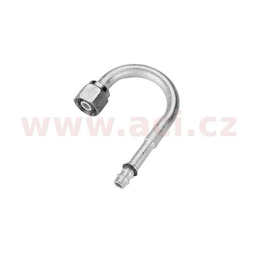 FITINKA HLINÍKOVÁ NAMAČKÁVACÍ O-KRÚŽK SAMICA TYP "U" PRE HADICE G6 (8 MM) ZÁVIT UNF 5/8"