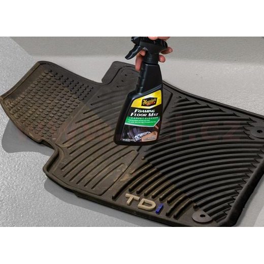 MEGUIAR'S FOAMING FLOORMAT &AMP; CARPET CLEANER PĚNIVÝ ČISTIČ TEXTILIÍ A AUTOKOBEREČKŮ, 473 ML