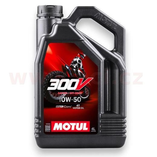 MOTUL 300V 10W50 4T FL OFF ROAD RACING, 4 L