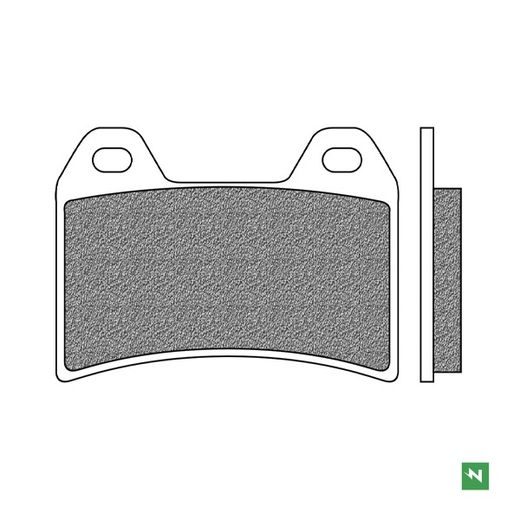 BRZDOVÉ DOŠTIČKY, NEWFREN (ZMES ROAD TOURING SINTERED) 2 KS V BALENIE