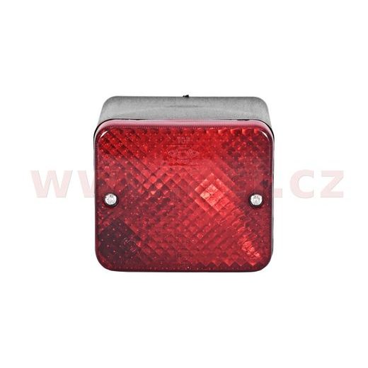ZADNÍ MLHOVKA ČTVEREC 85X75 MM (MONTÁŽ NA 2 ŠROUBY)