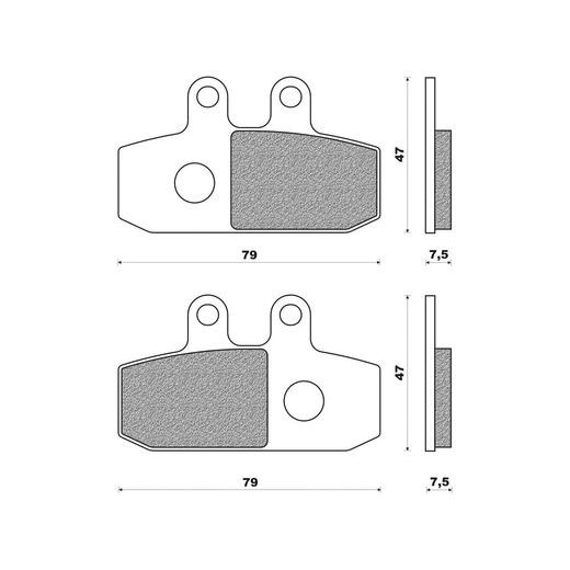BRZDOVÉ DOŠTIČKY (ZMES SCOOTER ELITE ORGANIC) NEWFREN (2 KS V BALENIE)