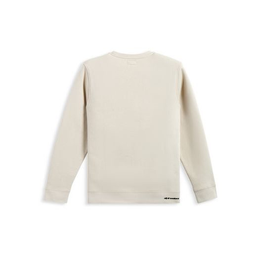 MIKINA POSITIVE CREW, ALPINESTARS (BIELA OFF WHITE)