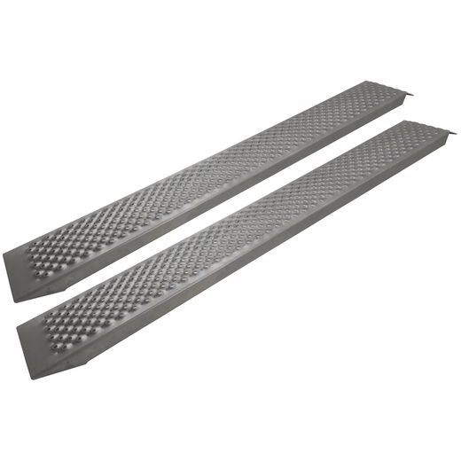 NÁJAZDOVÁ RAMPA HLINÍKOVÁ HD - DLHÁ, Q-TECH (MAX. NOSNOSŤ 1000 KG, 1 PÁR)