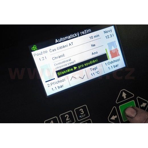 PLNICÍ A PROPLACHOVACÍ STROJ PRO AUTOMATICKÉ PŘEVODOVKY BRAINBEE AGC-9280