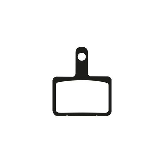 BRZDOVÉ DESTIČKY PRO SHIMANO/TEKTRO/CLARKS/GIANT/QUAD/RST/TRP, FULL STOP (SEMI-METALICKÁ SMĚS) SADA 2 PÁRY