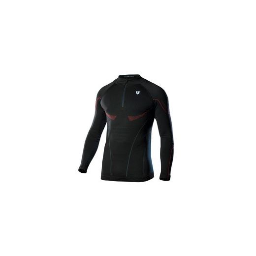 TERMOTRIKO S DLHÝM RUKÁVOM HERO LONG SLEEVE ZIP - WARM, UNDERSHIELD (ČIERNA)