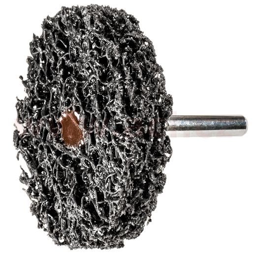 ČISTÍCÍ BRUSNÝ KOTOUČ PORÉZNÍ 65X13 MM, STOPKA 6 MM, LUKAS (NĚMECKO)