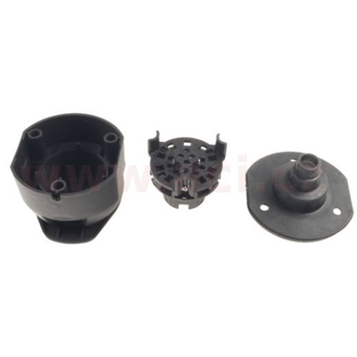 ZÁSUVKA 13 PIN 12V S ODPOJ. MLHOVKY + TĚSNĚNÍ, TESAT, ORIGINÁL