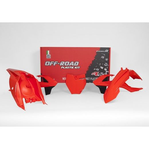 SADA PLASTOV KTM, RTECH (ORANŽOVÁ, 4 DIELY)