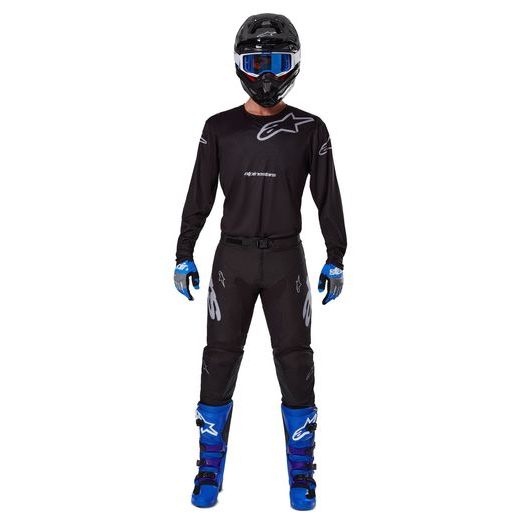NOHAVICE RACER GRAPHITE, ALPINESTARS (ČERNÁ/ŠEDÁ) 2026