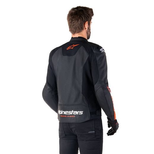 BUNDA FASTER 3 AIRFLOW, ALPINESTARS (ČERNÁ/ČERVENÁ FLUO) 2026