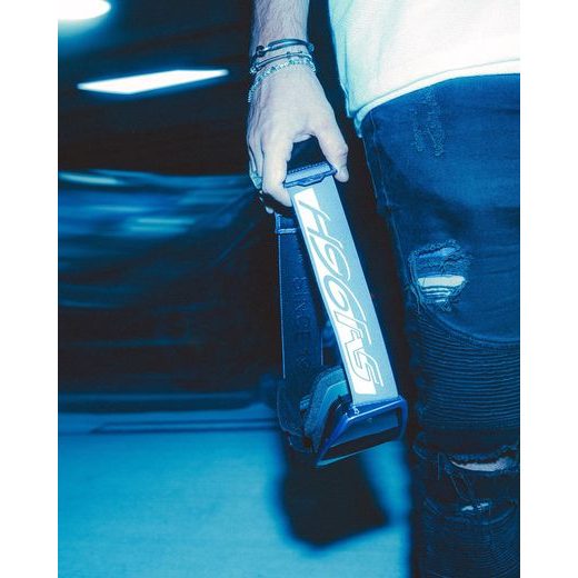 OKULIARE SUPERTECH VISION HUNTA96 XXV, ALPINESTARS (FIALOVÁ/BÍLÁ, ZRKADLOVÉ STRIEBORNÉ PLEXI) 2026