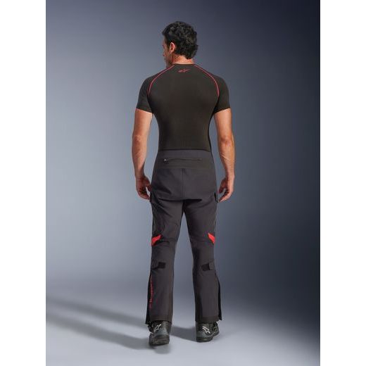 NOHAVICE HALO PRE DRYSTAR XF, ALPINESTARS (ČERNÉ/TMAVĚ ŠEDÉ/ČERVENÉ) 2026