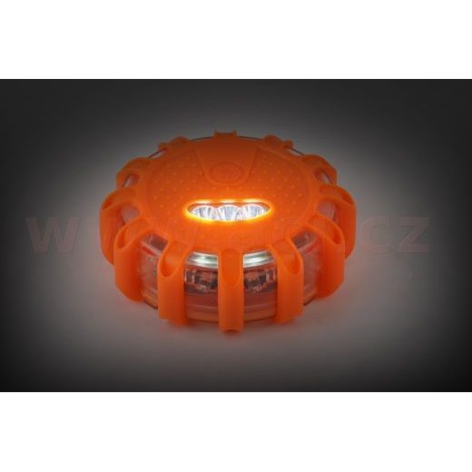 NOUZOVÉ VÝSTRAŽNÉ SVĚTLO S MAGNETEM A HÁKEM, 9 SVĚTELNÝCH FUNKCÍ