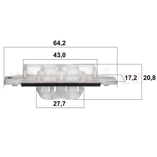 PLASTOVÁ PŘÍCHYTKA (SADA 5 KS)