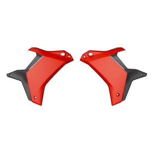 SPOJLERY CHLADIČA YAMAHA TENERE, RTECH (ČERVENÉ, PÁR)