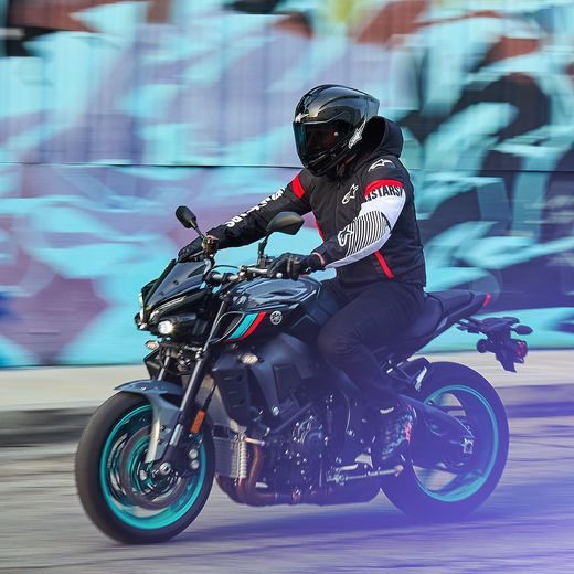 BUNDA ZACA AIR WATERPROOF, ALPINESTARS (ČERNÁ/BÍLÁ/ČERVENÁ FLUO) 2026