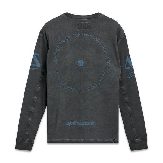 TRIKO NOOK KNIT DLHÝ RUKÁV, ALPINESTARS (TMAVO ŠEDÁ)