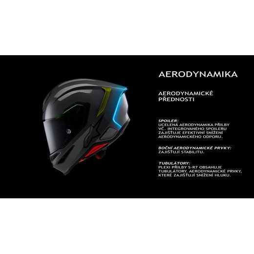 PRILBA S-R7 A-CORE, ALPINESTARS (ČERVENÁ/BÍLÁ) 2026