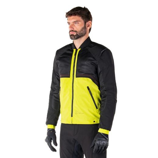 BUNDA MOOTANT WATERPROOF PARKA, ALPINESTARS (ČERNÁ/ŽLUTÁ FLUO) 2026