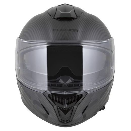 PRILBA INTEGRAL GTS 2.1 PLUS CARBON, CASSIDA (MATNÝ CARBON/ČERNÁ/BÍLÁ) PLEXI S PRÍPRAVOU PRE PINLOCK 2026