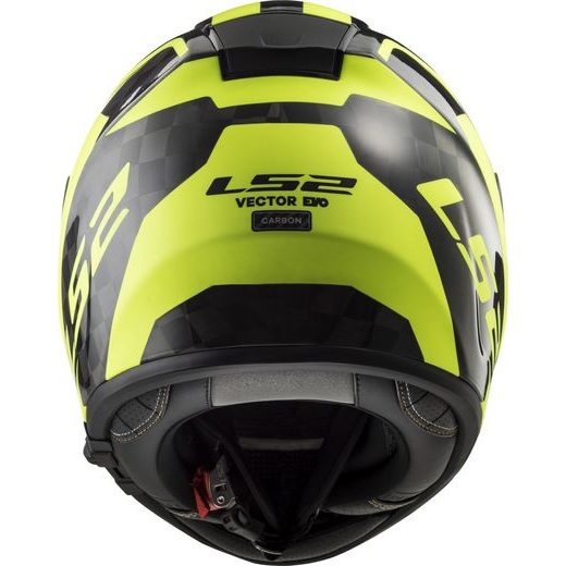 LS2 FF397 VECTOR C SHINE CARBON, H-V YELLOW