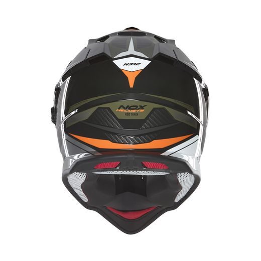 PRILBA N312 TRACK, NOX (KHAKI, ORANŽOVÁ) 2026