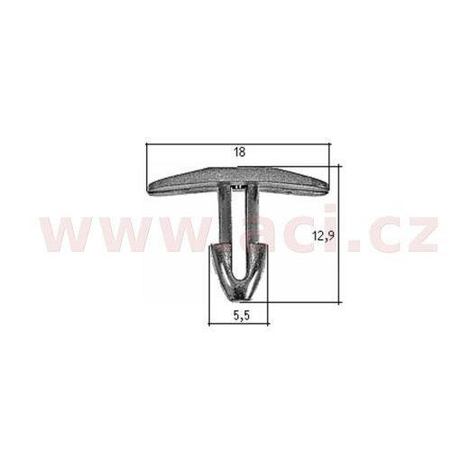 PLASTOVÁ PŘÍCHYTKA (SADA 5 KS)
