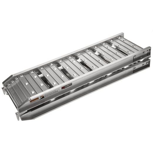 NÁJAZDOVÁ RAMPA - SKLADACIE - HLINÍKOVÁ ŠIROKÁ, Q-TECH (MAX. NOSNOSŤ 250 KG, 1 KS)