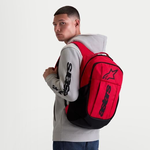 BATOH GFX BOSS, ALPINESTARS (ČERVENÁ/ČERNÁ, 20 L)