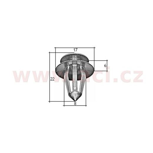 PLASTOVÁ PŘÍCHYTKA (SADA 10 KS)