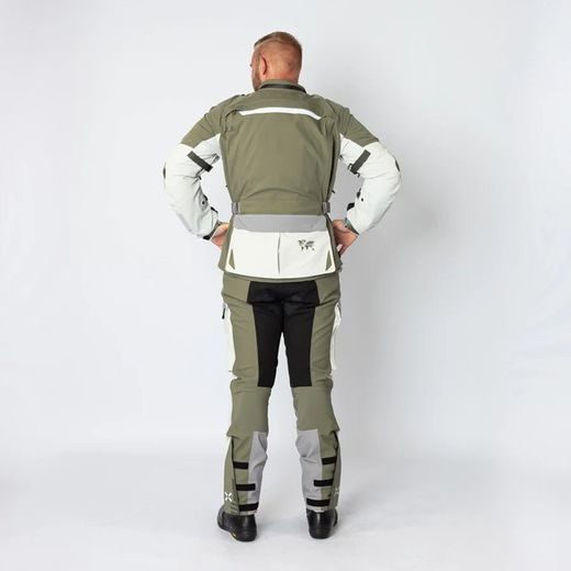 LAMINATED PANTS IXS VENTURE-STX 1.0 X2-015405 OLIVE-LIGHT GREY 5XL
