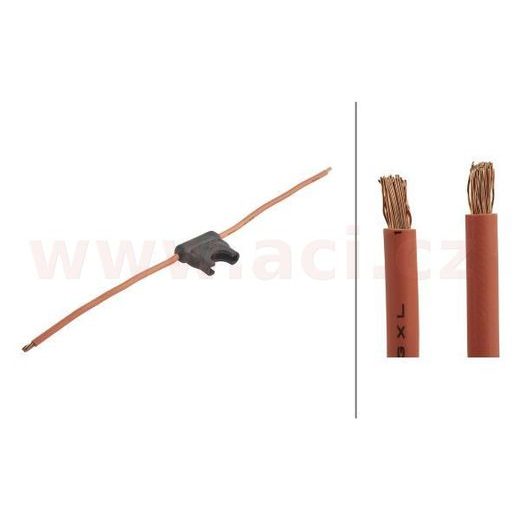 DRŽÁK POJISTKY ATO (19 MM), KABEL 3.3 MM2, MAX. 30 A HELLA