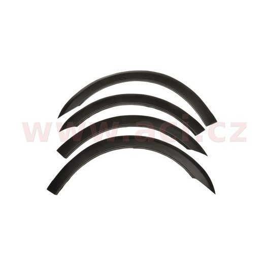 SADA PLASTOVÝCH LEMŮ BLATNÍKŮ (SEDAN) 4 KS