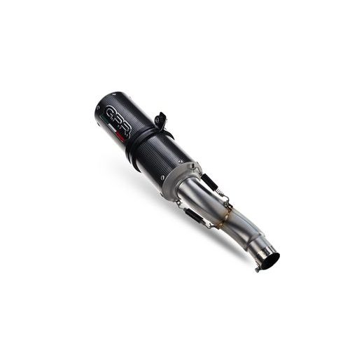 KONCOVKA VÝFUKU SLIP-ON GPR M3 CF.6.CAT.M3.PP BRUSHED STAINLESS STEEL