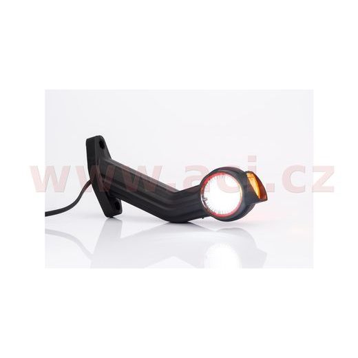 POZIČNÍ SVĚTLO LED (190X138 MM) KOMBINACE 3V1 S GUMOVÝM DRŽÁKEM, KABEL 0,5 M, P