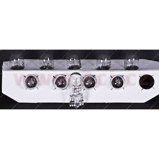 ŽÁROVKA 12V 5W (PATICE W2,1X9,5D/ T10) NARVA (SADA 10 KS)