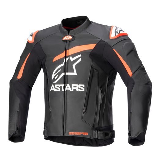 BUNDA GP PLUS 4, ALPINESTARS (ČERNÁ/ČERVENÁ FLUO/BÍLÁ) 2026