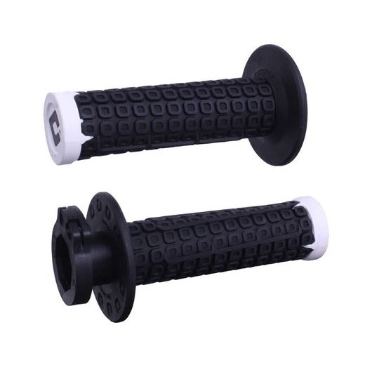 GRIPS SET LOCK-ON ODI NOMAD MX V2 H36NDBW BLACK/WHITE