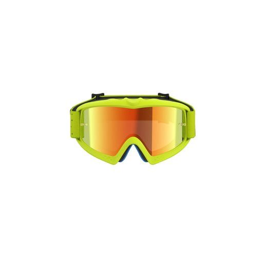 OKULIARE VISION YOUTH VESTA, ALPINESTARS, DETSKÉ (ŽLTÁ FLUO/ČERNÁ, ZRKADLOVÉ ČERVENÉ PLEXI) 2027