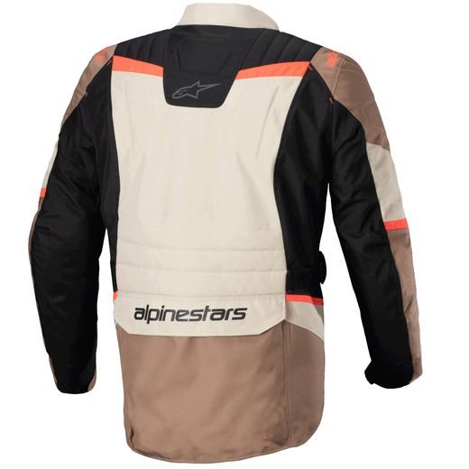 BUNDA ST-1 WATERPROOF, ALPINESTARS (TMAVÁ KHAKI/PÍSKOVÁ/ČERNÁ/ČERVENÁ FLUO) 2026